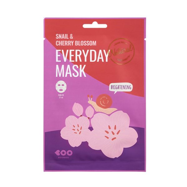 SNAIL & CHERRY BLOSSOM EVERYDAY MASK
