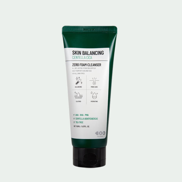 Dearboo Skin Balancing Centella Cica Zero Foam Cleanser
